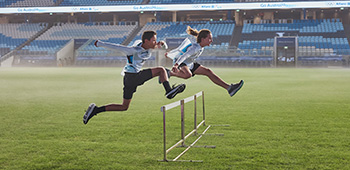 Grassroot champions on the pitch at Allianz Stadium